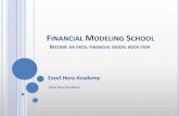 FINANCIAL MODELING CHOOL · 2013. 2. 27. · Integrated Model (Step – I) – historical financial statements Week 2: Lessons: o Excel Shortcuts o Referencing Framework in Excel
