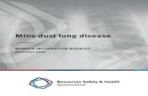 Mine dust lung diseasePreventing mine dust lung disease is among the highest priorities in protecting the health of mine and quarry workers. It is an effort that requires your commitment