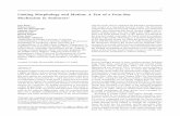Linking Morphology and Motion: A Test of a Four-Bar ......7 Linking Morphology and Motion: A Test of a Four-Bar Mechanism in Seahorses* *This paper was a contribution to the symposium