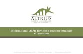 International ADR Dividend Income Presentation · Title: International ADR Dividend Income Presentation Author: Altrius Created Date: 1/17/2020 2:47:11 PM