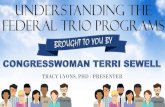 Understanding the federal Trio Programs · TRIO History The Higher Education Act of 1965 introduced the Educational Talent Search programs. In 1968 Congress authorized Special Services