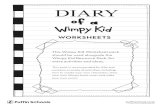 FRONT COVER FUN! WORKSHEETS · 2021. 1. 5. · 1 FRONT COVER FUN! 1 2 3 4 5 6 7 8 9 10 11 My Cover Book Colour Title Cartoon Special Features DIARY OF A WIMPY KID®, WIMPY KID™,