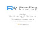 52.1.239.652.1.239.6/product-support/content/techsupport/sri/...SAM Settings and Reports for Reading Inventory •Updated 06.13.19 Table of Contents 2 © Houghton Mifflin Harcourt