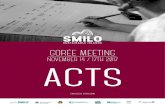 GORÉE MEETING - Smilo · 2018. 1. 31. · SMILO GORÉE MEETING / ACTS - ENGLISH VERSION 5 As the island of Porquerolles saw the emergence of the ambitious Sustainable Islands Initiative