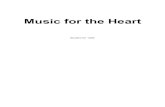 Music for the Heart - harrisonhawks Music for Heart... · Music for the Heart Student ID# 1203, Page 3 A B S T R A C T The hypothesis was that if a person listens to music, then their