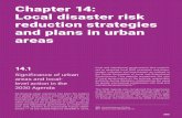 Chapter 14: Local disaster risk reduction strategies and ... · Number of urban areas with populations over 750,000 affected by disasters (1985–2015) (Source: Gencer and UNDDR 2017)