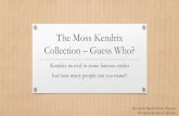 The Moss Kendrix Collection -- Guess Who?...Fisher Alexandria Black History Museum The Moss Kendrix Collection. Alexandria Black History Museum The Moss Kendrix Collection. Name the