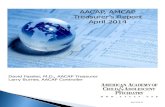 AACAP, AMCAP...David Fassler, M.D., AACAP Treasurer Larry Burner, AACAP Controller . AACAP, AMCAP Treasurer’s Report April 2014 . 06/13/2014