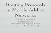 Routing Protocols in Mobile Ad-hoc Networks...Using CP-nets was a success , as n The modelling language and the supporting tools were powerful enough to specify and validate a real-world
