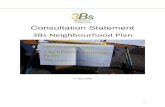 Consultation Statement 3Bs Neighbourhood Plan...3Bs reps to play key part in Games Resident Liaison Group, established by meeting 23.6.2018 Perry Wood restoration site Action Day Local