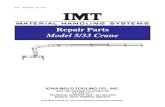 Repair Parts Model 5/33 Crane - Iowa Mold Tooling Co., Inc. 2018. 4. 5.آ  5/33: PARTS-1 IOWA MOLD TOOLING