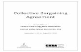 Collective Bargaining Agreement · Collective Bargaining . Agreement. By and between . Central Valley Education Association. and . Central Valley School District No. 356. September