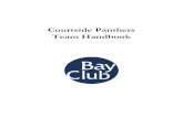 Courtside Panthers Team Handbook...Courtside Panthers Team Handbook . Mission Statement: At the Bay Club Courtside we are committed to developing young swimmers of all skill sets and
