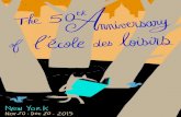 Dear friends, - French Culture...Dear friends, I am particularly proud and delighted to celebrate the 50th anniversary of L’École des Loisirs with you. This prestigious French children’s