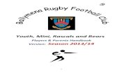 Youth, Mini, Rascals and Bears · The Youth, Mini, Rascals and Bears Sections of Ballymena Rugby Football Club are fully committed to the mental, physical and emotional development
