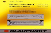BLAUPUNKT: Blaupunkt USA - Bahamas MP34 2-3 E/F/S/P · 2015. 2. 17. · Blaupunkt product. We hope you enjoy using this new piece of equipment. Before using the device for the first