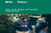 The Soft Rules of Family Businesses · 2020. 12. 13. · 4 The Soft Rules of Family Businesses Soft Issues and Soft Rules Soft issues are anchored in emotions, such as hurt feelings