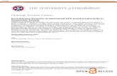 Edinburgh Research Explorer · 2020. 5. 11. · Edinburgh Research Explorer Evolutionary diversity is associated with wood productivity in Amazonian forests Citation for published