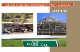 Allen County Strategic Plan Update...6 October 2010 Residents of Allen County, The Allen County Strategic Plan 2010 is being released late in the year and on behalf of Allen County,