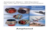 Amphenol - Powell · 2008. 5. 15. · Amphenol Corporation Amphenol Aerospace 40-60 Delaware Avenue Sidney, New York 13838-1395 Telephone 607-563-5011 Fax: 607-563-5157 The MIL-DTL-5015