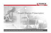 Reach Stacker Presentation - Forklift OÜpildid.forklift.ee/spec_files/CS45KM.pdfReach Stacker Presentation. ... TEREX PORT EQUIPMENT. ROAD MOBILE CRANES I TRUCK MOUNTED CRANES I CRAWLER