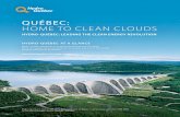 Home to clean clouds - Hydro-Québec€¦ · Hydro-Québec’s Daniel-Johnson dam upstream of Manic-5 generating station (1,596 MW) in the Manicouagan valley, Québec, Canada. Sites