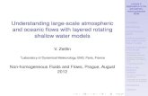 Understanding large-scale atmospheric and oceanic flows with … · 2019. 11. 12. · Moist vs dry baroclinic instability (Dry) linear stability of the baroclinic jet Comparison of