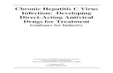 Chronic Hepatitis C Virus Infection: Developing Direct-Acting ......Chronic Hepatitis C Virus Infection: Developing Direct-Acting Antiviral Drugs for Treatment Guidance for Industry
