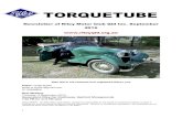TORQUETUBE - rileyqld.org.au · Letter of thanks to Ken Lonie. Membership notification to Ron Cochrane. Letter to AJG re extension of time for renewal of Insurance in cognisance of