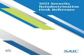 2021 Security Reindoctrination Desk Reference - SAIC · 2020. 12. 29. · 2021 Annual Security Reindoctrination PERSONNEL SECURITY Reporting Requirements Based on the guidelines set