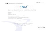 Format Specification for DREA .DAT32 Files - Version 1.0 · 2012. 8. 3. · Format Specification for DREA .DAT32 Files - Version 1.0.a C. Calnan xwave xwave 36 Solutions Drive Halifax,