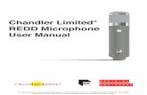 Chandler Limited REDD Microphone User Manual · 2020. 1. 9. · new EMI badged microphone in over a half century, the ‘REDD Microphone’. Designed by Chandler Limited Founder and