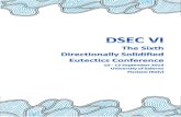 DSEC VI Salerno (Italy), 10-13 September 2019dsec6.physics.unisa.it/abstract-book.pdf · modeling and characterization of single crystals, the topics of the DSEC VI will include such