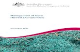Management of Coral Harvest (Acroporidae) · Web viewUnder the Coral Sea Marine Park management plan 2018, the most accessible reefs in the south-western section of the Coral Sea
