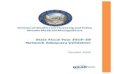 State Fiscal Year 2019–20 Network Adequacy Validationdhcfp.nv.gov/.../Reports/NV2019-20_NAV_Report_F3.pdf · 2020. 11. 2. · SFY 2019-20 Network Adequacy Validation Report Page