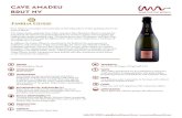 CAVE AMADEU BRUT NV...CAVE AMADEU BRUT NV ORIGIN Pinto Bandeira, Brazil WINEMAKER Mario Geisse WINEMAKING Cave Geisse focuses on micro-terroir and micro-production, and all wines are