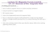 Lecture 12: Magnetic Forces (cont’d) Ch. 27: Sources of the magnetic fieldvpac00.phy.vanderbilt.edu/velkovms/VUteach/S20P1602/... · 2020. 2. 18. · Lecture 12: Magnetic Forces