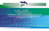 CADTH Technology Report · Jeff Healey was a clinical content expert. Denis Roy was a clinical content expert. Ron Goeree was the project advisor and the project coordinator. All