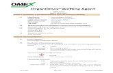 OrganOmexTM Wetting Agent - Amazon S3...Natural foaming agent, wetting agent, surfactant, foaming and flavoring agent. Details of supplier for the safety data sheet. OmexTM Agrifluids,