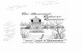 The Second Rohwer Reunion Booklet - April 1999 · 2017. 10. 27. · ROHWER REUNION II April 16, 1999 Hi Ya'all, Fifty-seven years ago, at just about this time, we started our journey