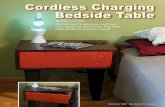 Cordless Charging Bedside Tablego.rockler.com/plans/Nightstand.pdf · 2020. 12. 23. · Cordless Charging Bedside Table By Rob Johnstone Sometimes it’s what you can’t see that