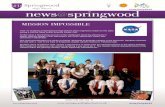 June-July 2015 newsletter colour - Springwood High School · 2015. 7. 15. · news@springwood June/July2015 GOOD ENOUGH TO EAT 9C GCSE Art class with Miss Simons, have been making