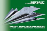 DEFLEX Fugensysteme GmbH - Lespatex · 2016. 11. 21. · Abdeckprofil für Fassaden und Wände. Hohe Rückstellfähigkeit und einfach zu montieren. Cover profile for facades and walls.