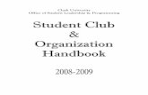 Clark University Office of Student Leadership & Programming · 2008. 8. 11. · 4 Section I: Introduction Student Leadership & Programming’s Mission: The Office of Student Leadership
