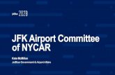 JFK Airport Committee of NYCAR...• With the Ricky Martin Foundation, Project HOPE and Charity Stars, transported 19,000 N95 masks from New York’s JFK Airport (JFK) to Luis Muñoz