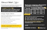 Direct Mail Offﯥr - YellowPages.ca · December 31, 2020. Other formats available. Benefit from Yellow Pages' full-service, customized direct mail solution and expertise as a Smartmail
