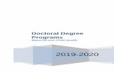 Doctoral Degree Programs...years from the date of receipt of the master's degree to complete the doctoral degree. Within the eight-year limit, the UNC Graduate School allows one leave
