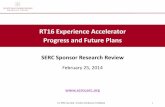 RT16 Experience Accelerator Progress and Future PlansAug 10, 2018  · • Cost . UAV System: • S0 – System • S1 – Airframe and Propulsion ... ―System dynamics GUI model