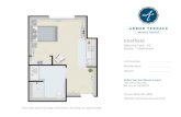 ATML SpringvilleIII MC-A2 Studio brochUnit Number Monthly Rent Deposit Floor plan square footage, dimensions, & scaling are approximate. Sheffield Memory Care - A2 Studio - 1 Bathroom