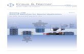 Catalog 130 08/2016 Control Switches for Special Application · Kraus & Naimer The development of the Blue Line rotary switch, contactor and motor starter product ranges is based